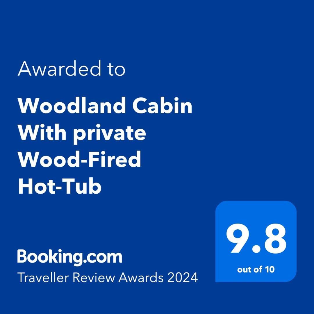 Willa Woodland Cabin With Private Wood-Fired Hot-Tub Farnham  Zewnętrze zdjęcie